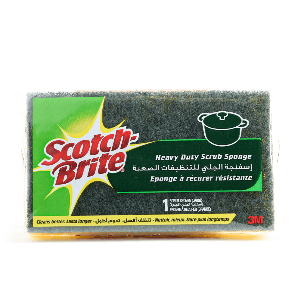 [KW003639] Scotch Brite Heavy Duty Scrub Sponge