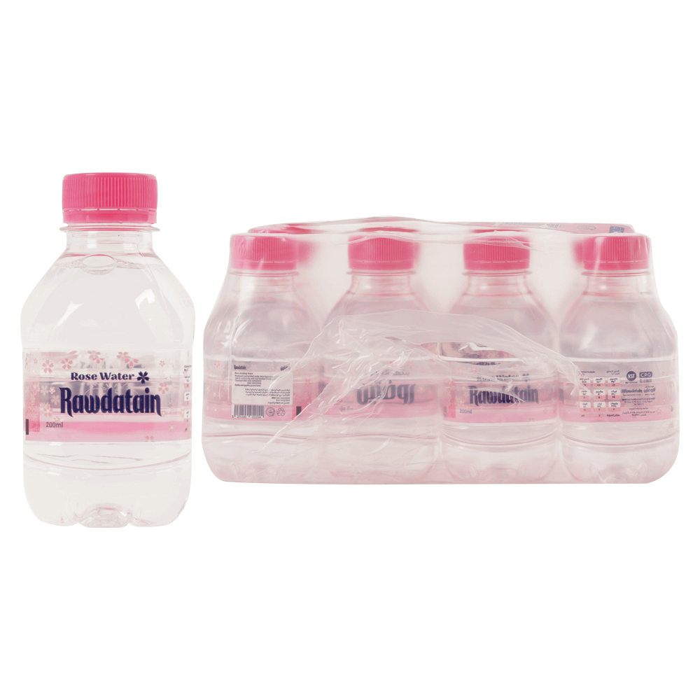 Rawdatain Natural Mineral Rose Flavored Water