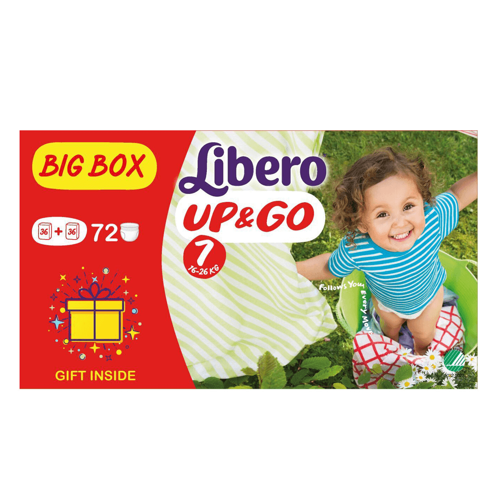 Libero Duo Pants 7 - (16-26 kg) + Gift
