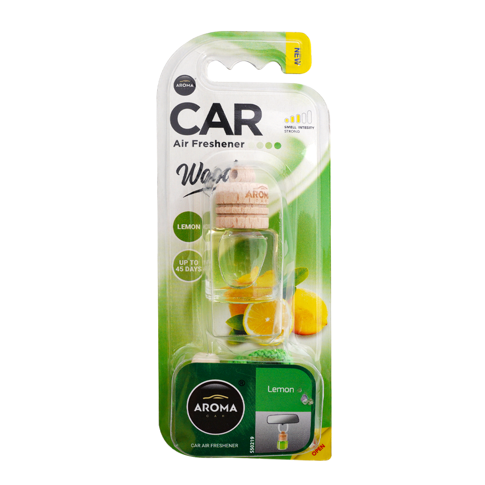 [KW007310] Aroma Wood Lemon Car Freshener