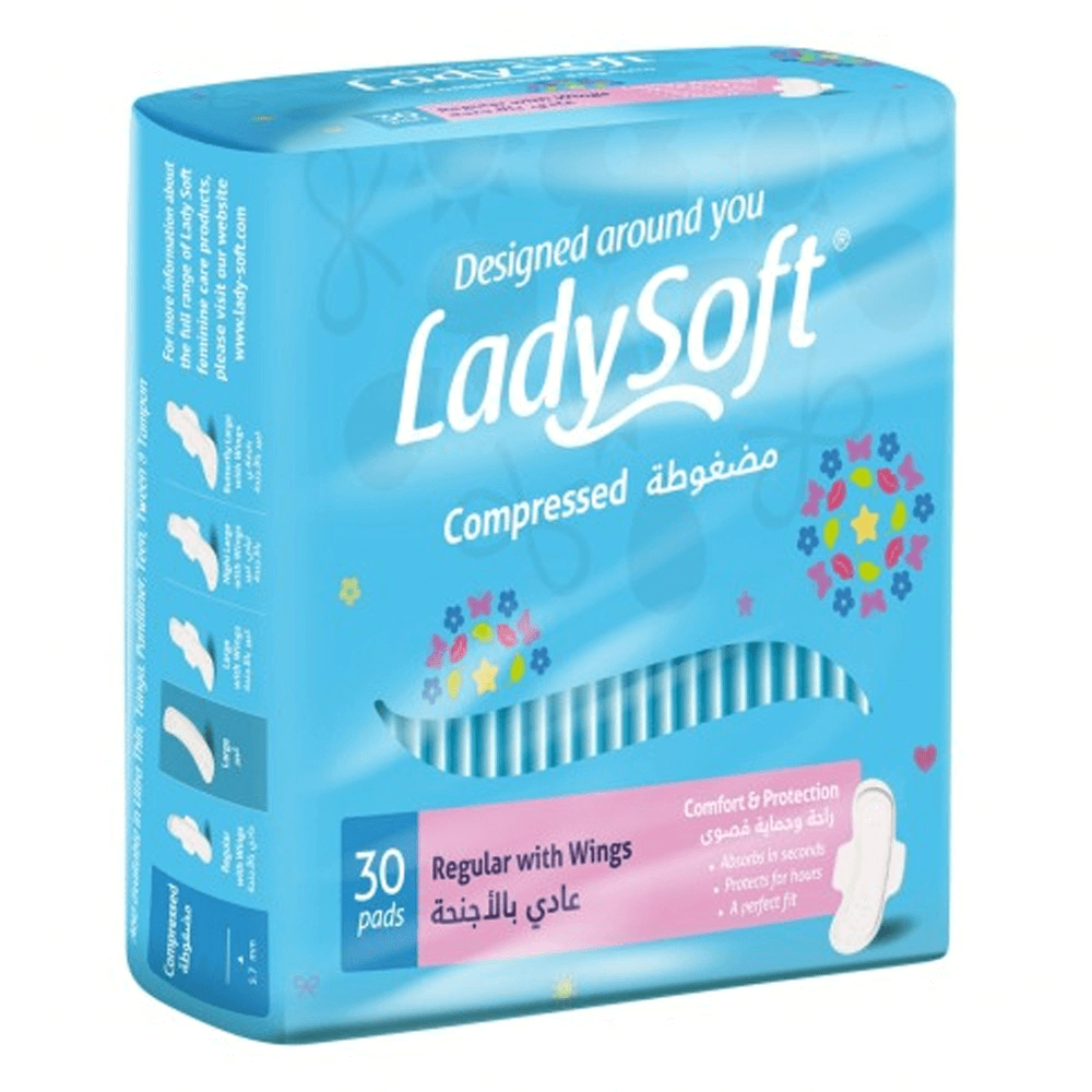 Lady Soft Compressed Regular Pads