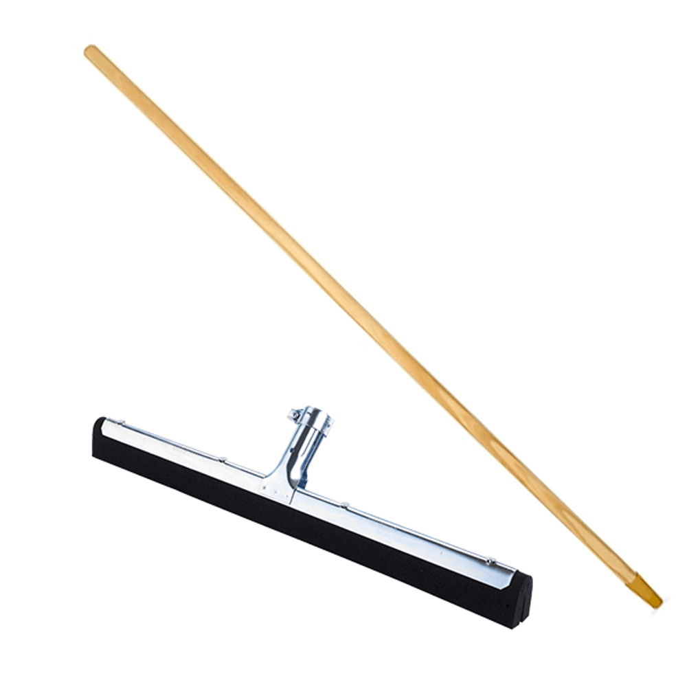 [KW025559] Vero Squeegee Ordinary With Wooden Handle - Small