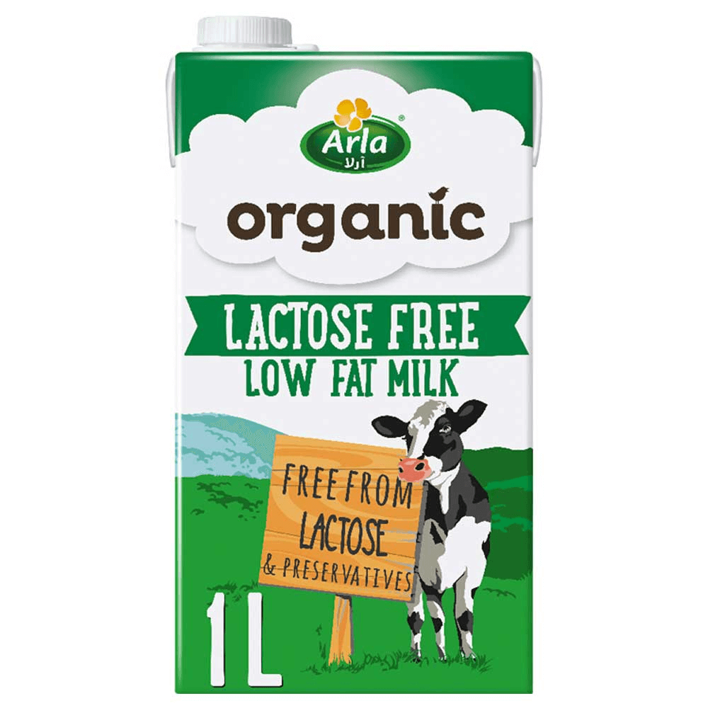 Arla Lactose Free Low Fat Organic Milk