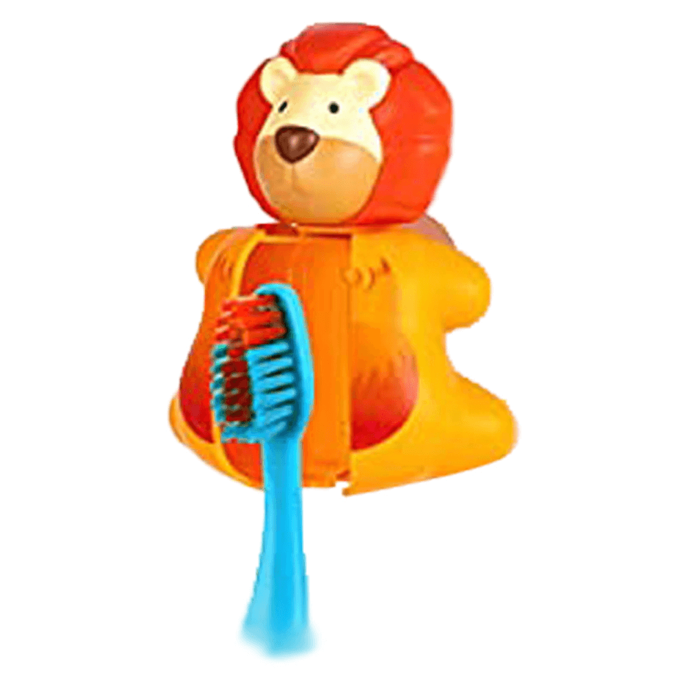 Flipper Fun Toothbrush Holder - Lion Design