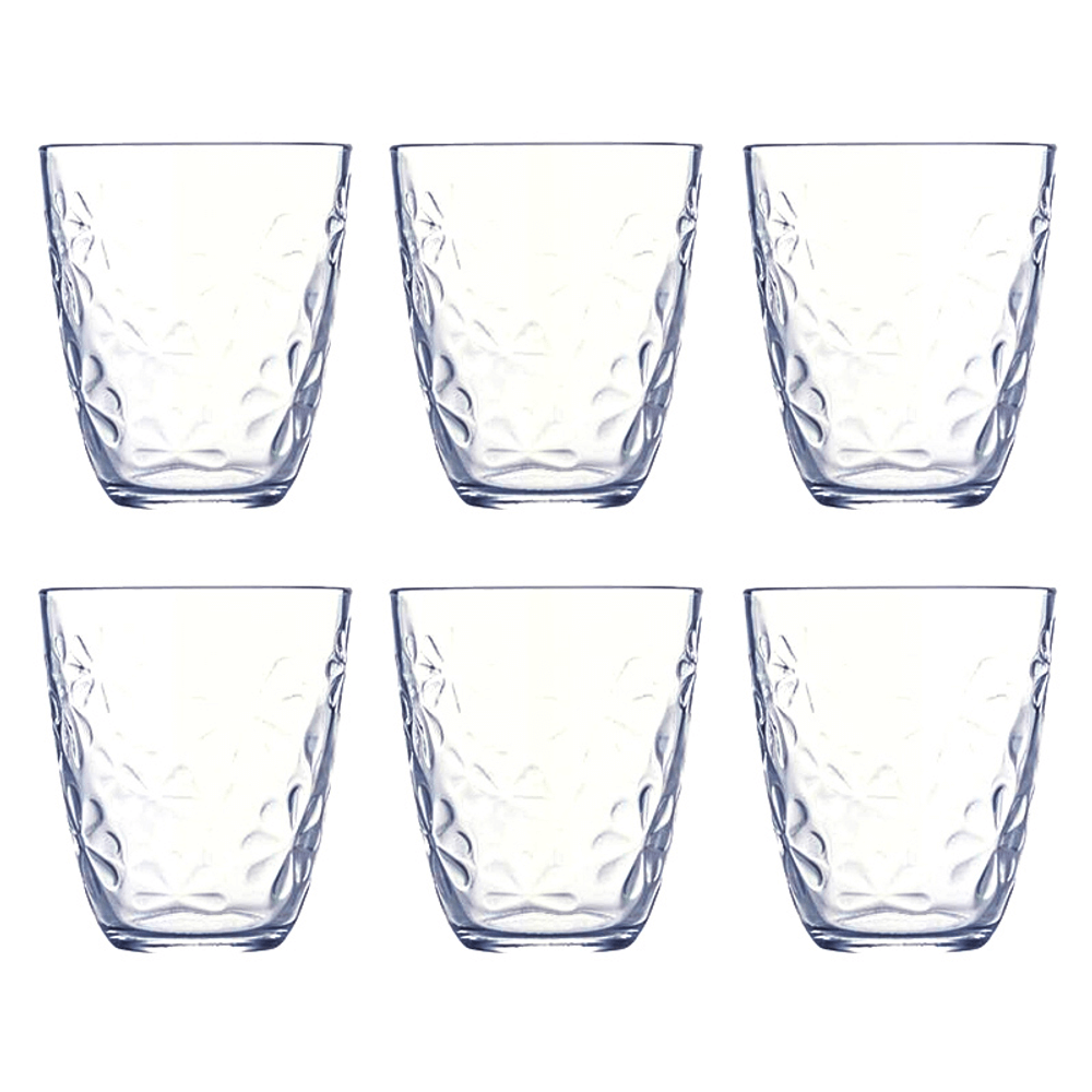 Luminarc Flower Tumbler Set