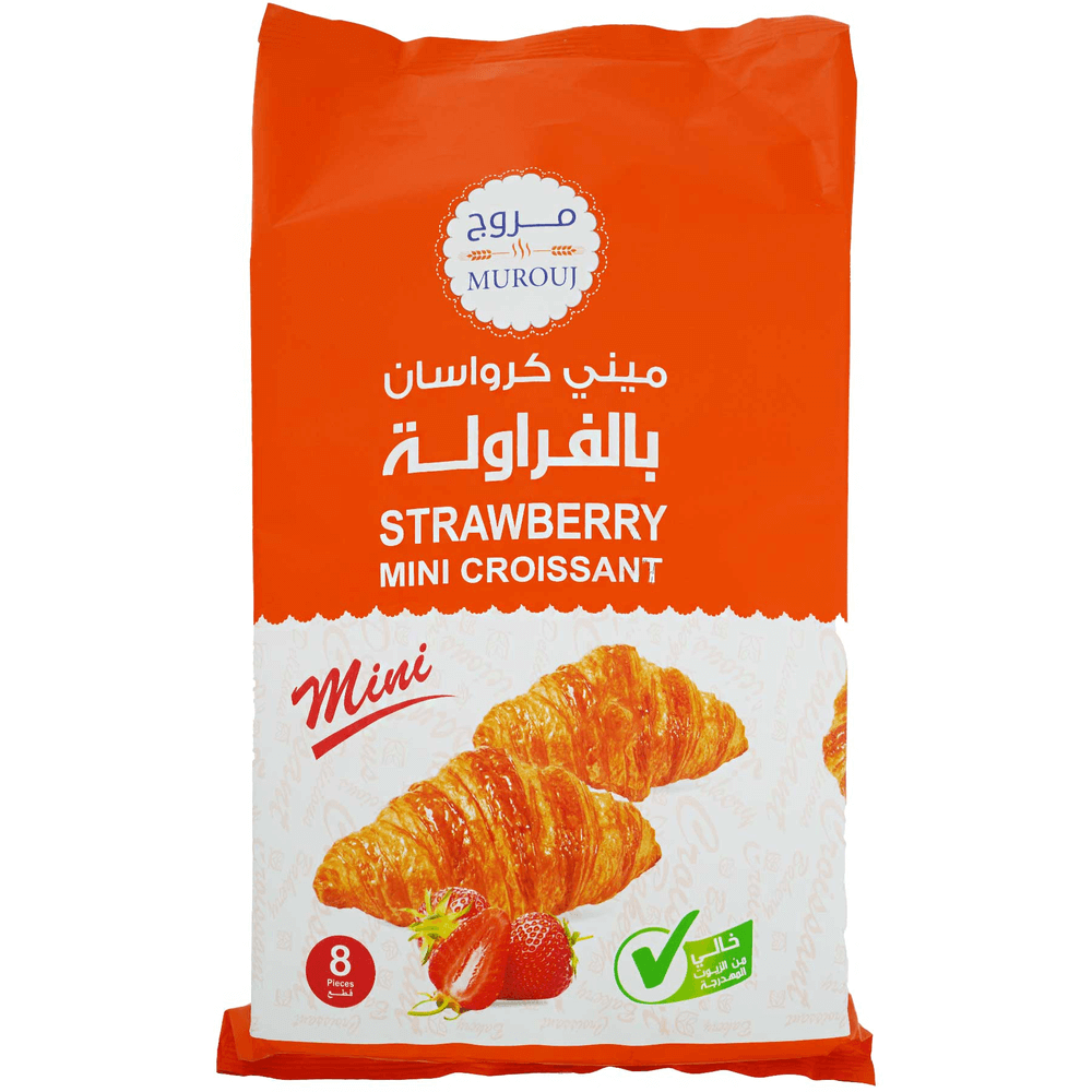 [KW043939] Murouj Family Pack Mini Strawberry Croissant