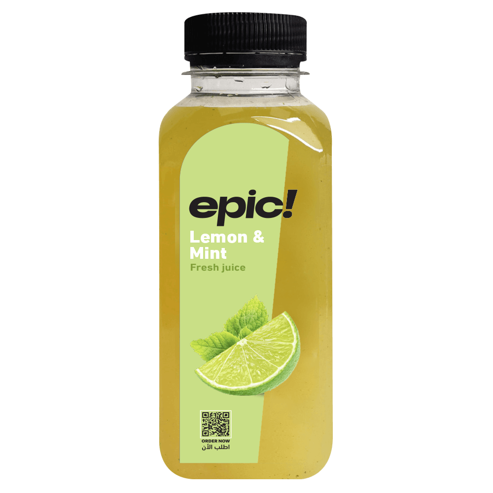 Epic! Fresh Lemon & Mint Juice