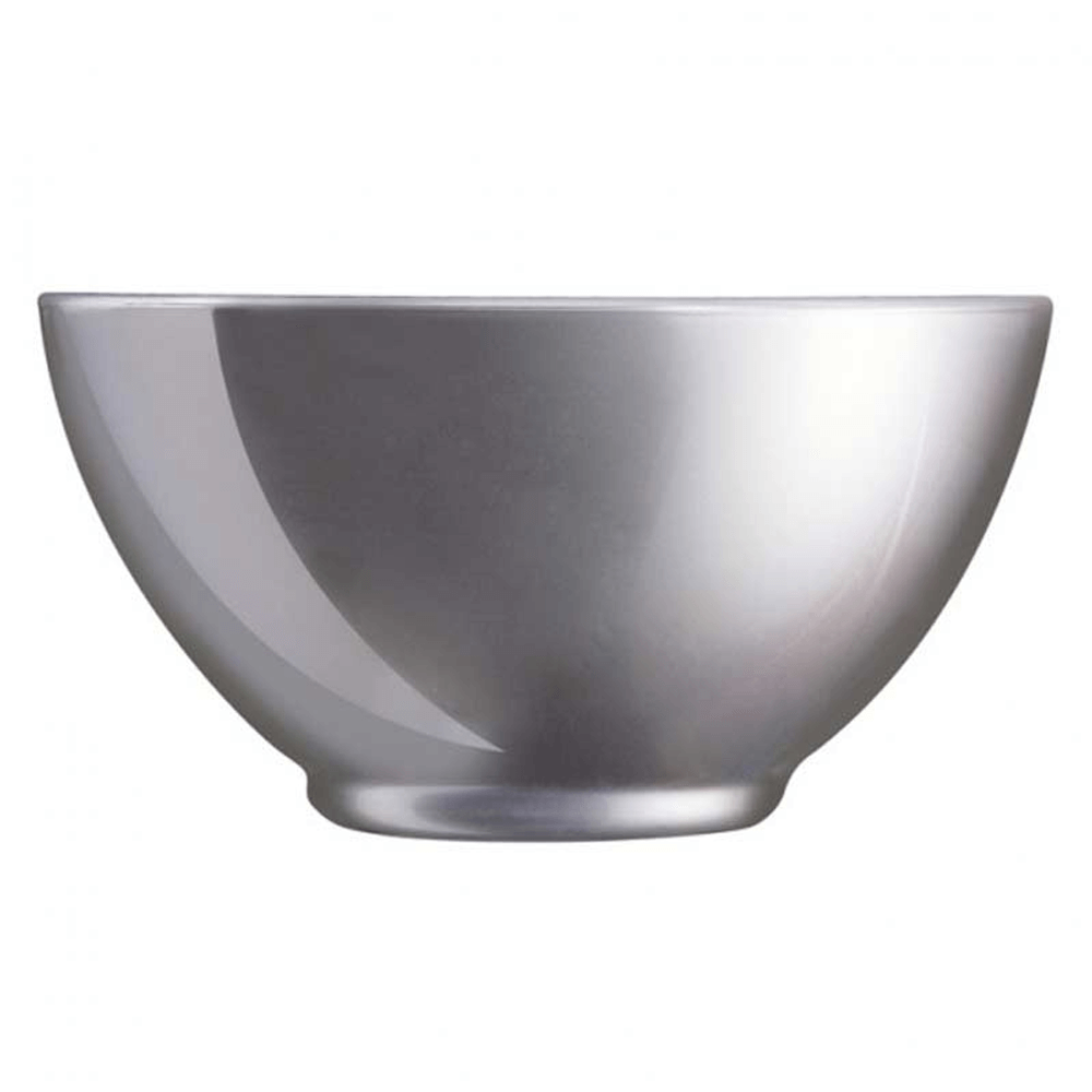 Luminarc Bowl Glass Grey Flashy