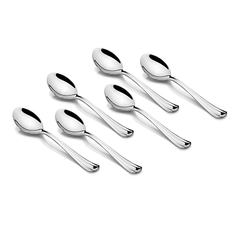 [KW036739] FNS Glaze Hammered Silver Tea Spoon Set