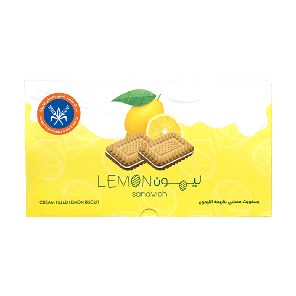 KFM Cream Filled Lemon Biscuit