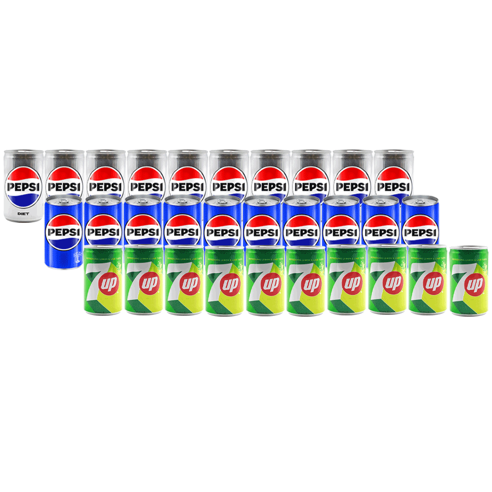 3-in-1 Assorted Soft Drinks Set