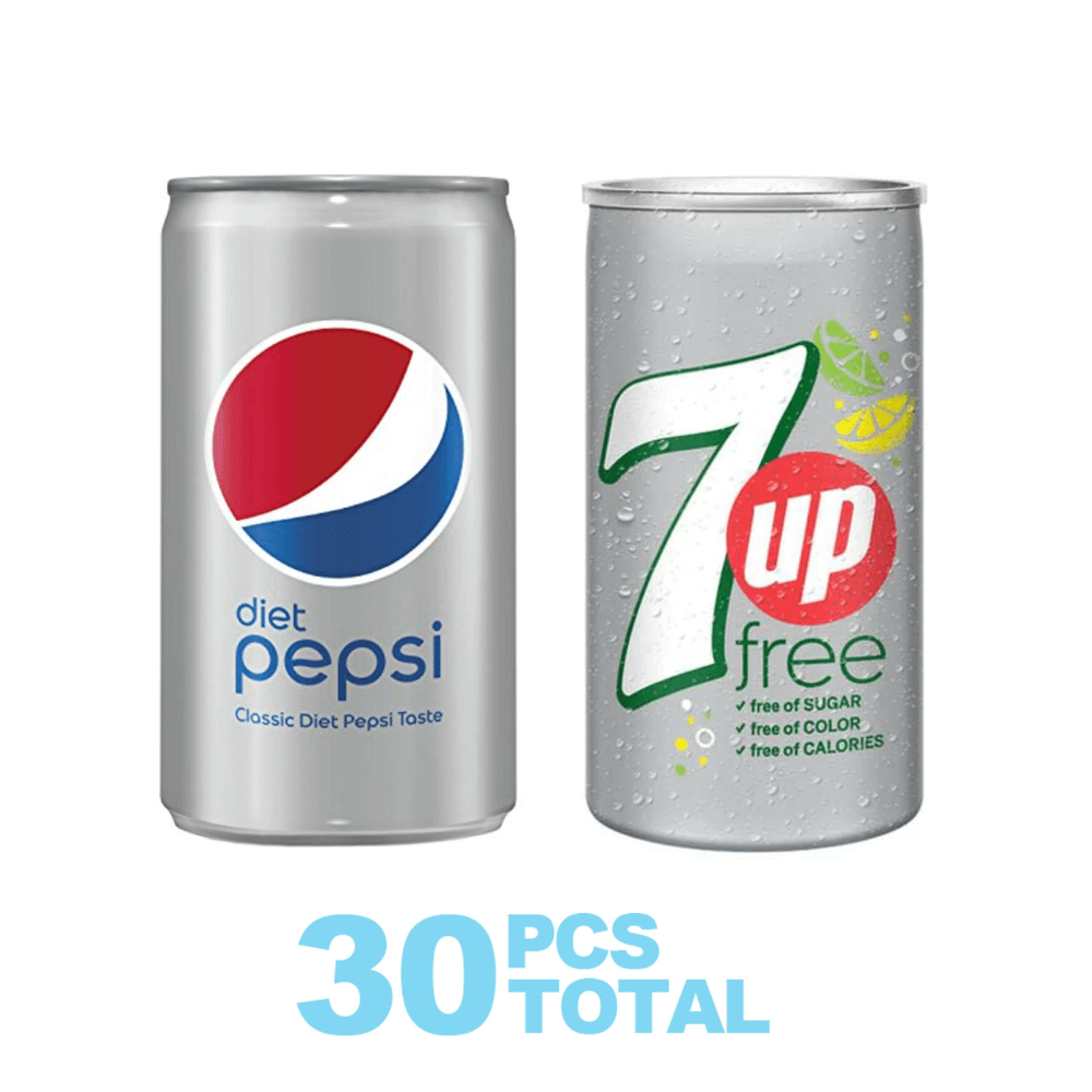 Pepsi Diet - 15 x 150 ml 7Up Diet - 15 x 150 ml