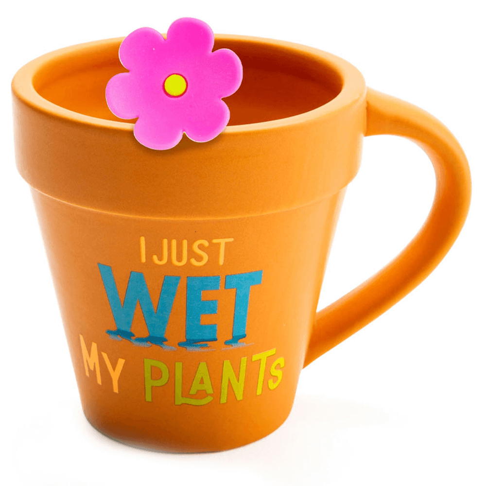 [KW034503] Bigmouth Plant Mug With Infuser