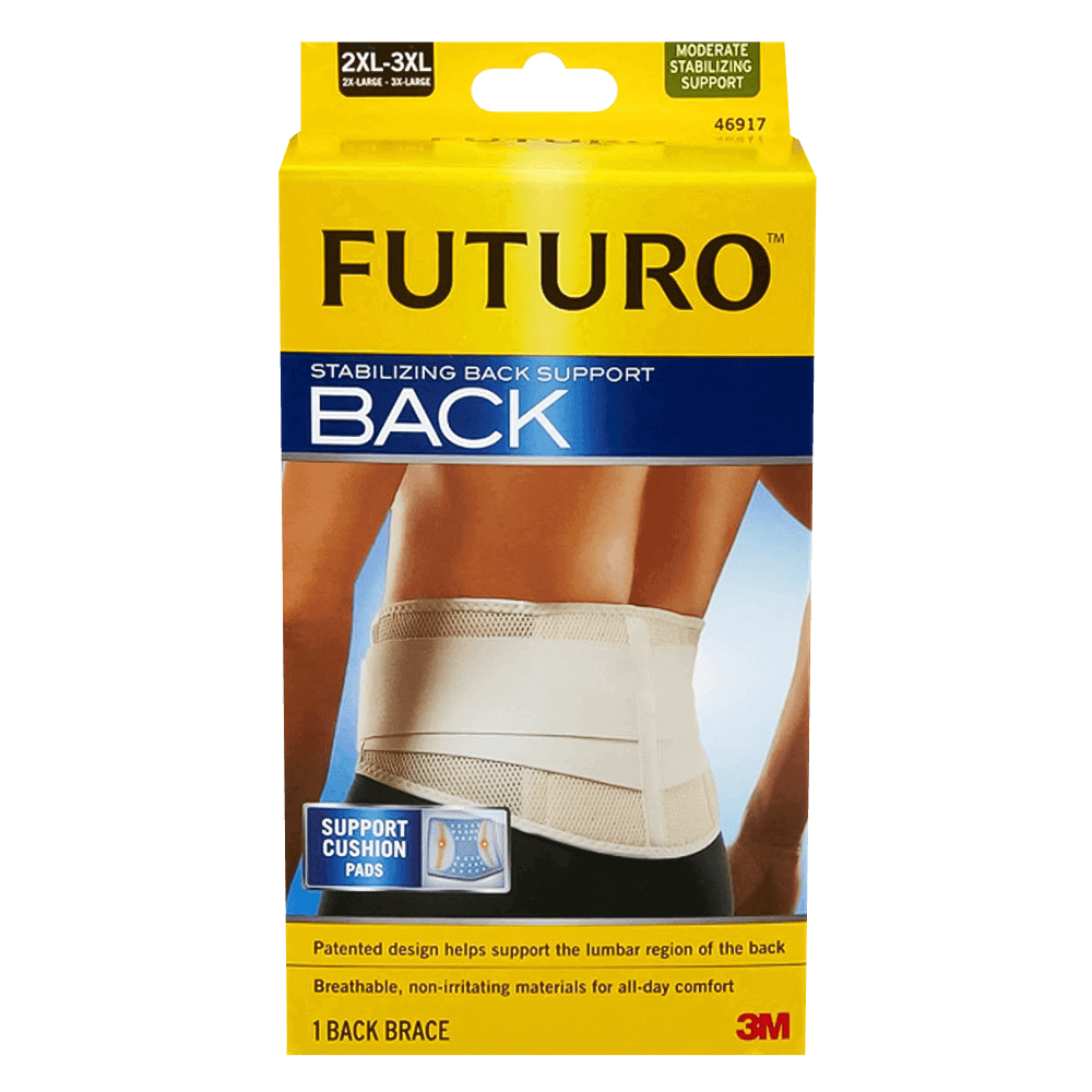 [KW030655] Futuro Comfort Stabilizing Back Support - 2 Extra Large/3 Extra Large