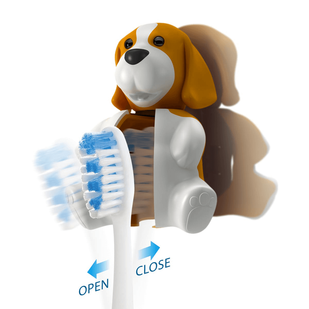 Flipper Fun Toothbrush Holder - Beagle Design