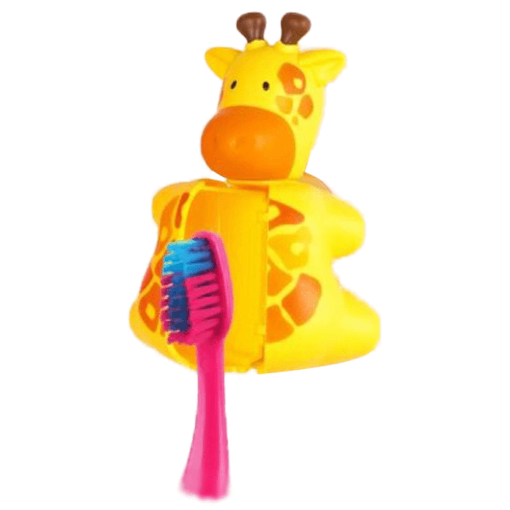 Flipper Fun Toothbrush Holder - Giraffe Design