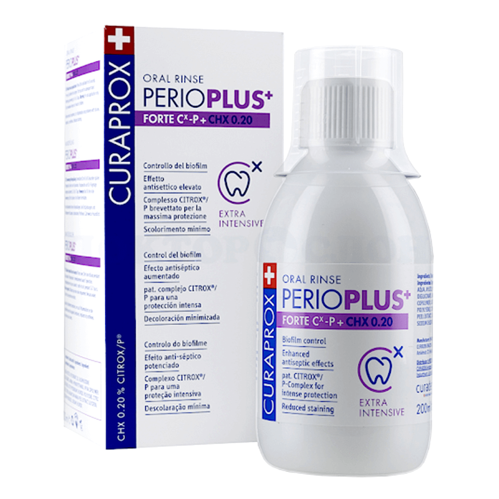 [KW036443] Curaprox Perio Plus Forte Mouthwash - CHX 0.20%