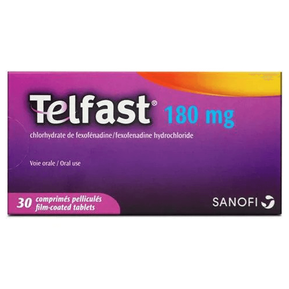 [KW041684] Telfast 180 mg Tablets
