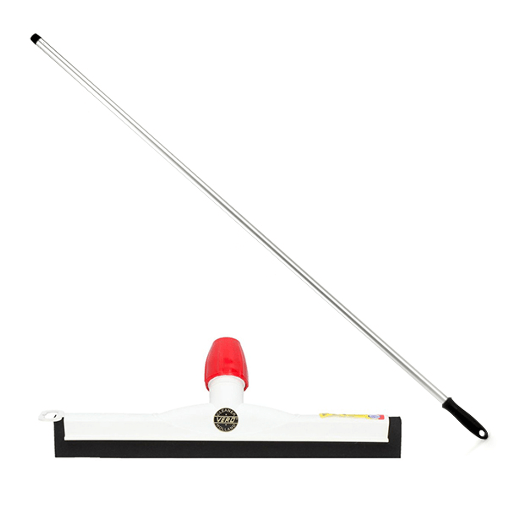 Vero Plastic Squeegee With Metal Handle - Medium