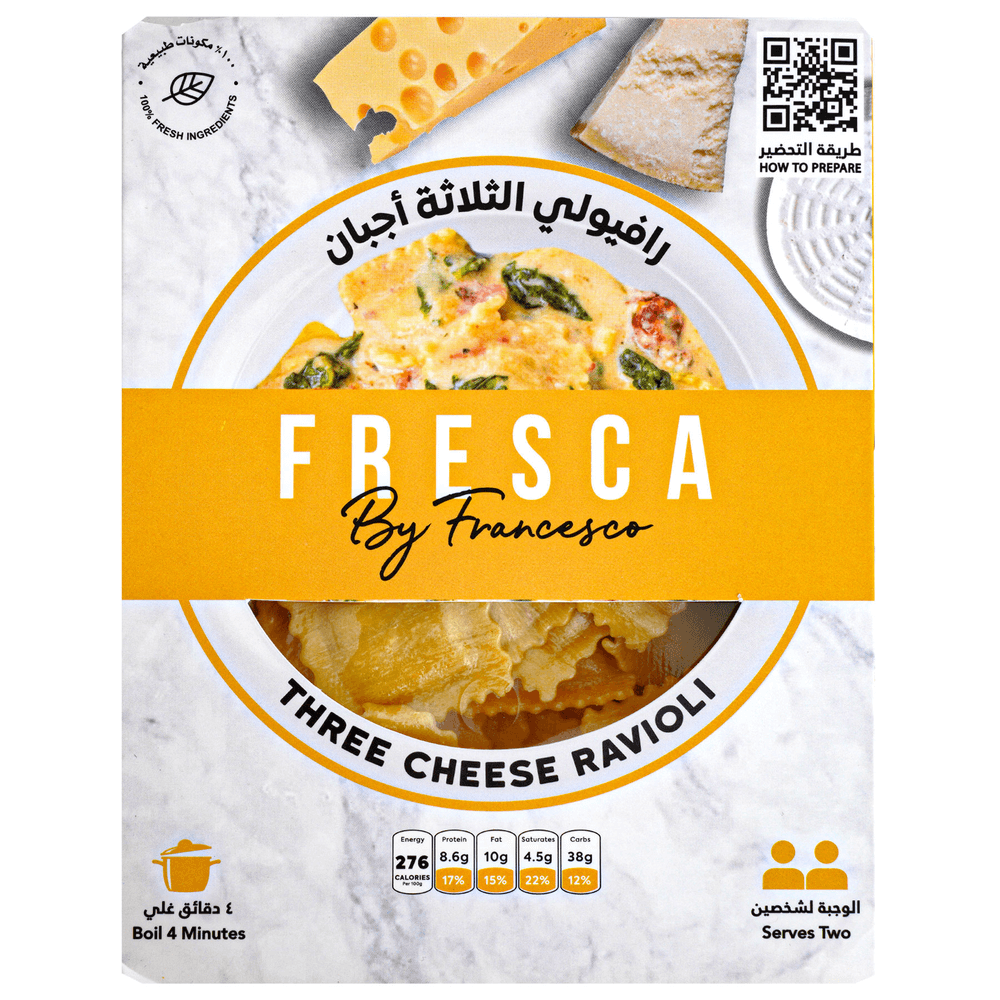 Fresca Three Cheese Ravioli Pasta