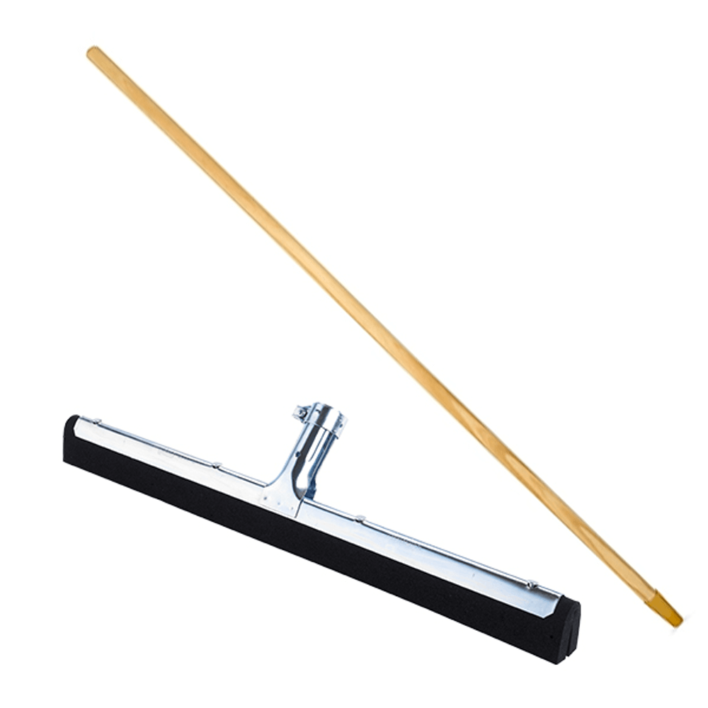 [KW025560] Vero Squeegee Ordinary With Wooden Handle - Medium