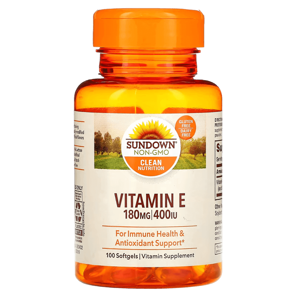 Sun Down Vitamin E 180 mg Capsule