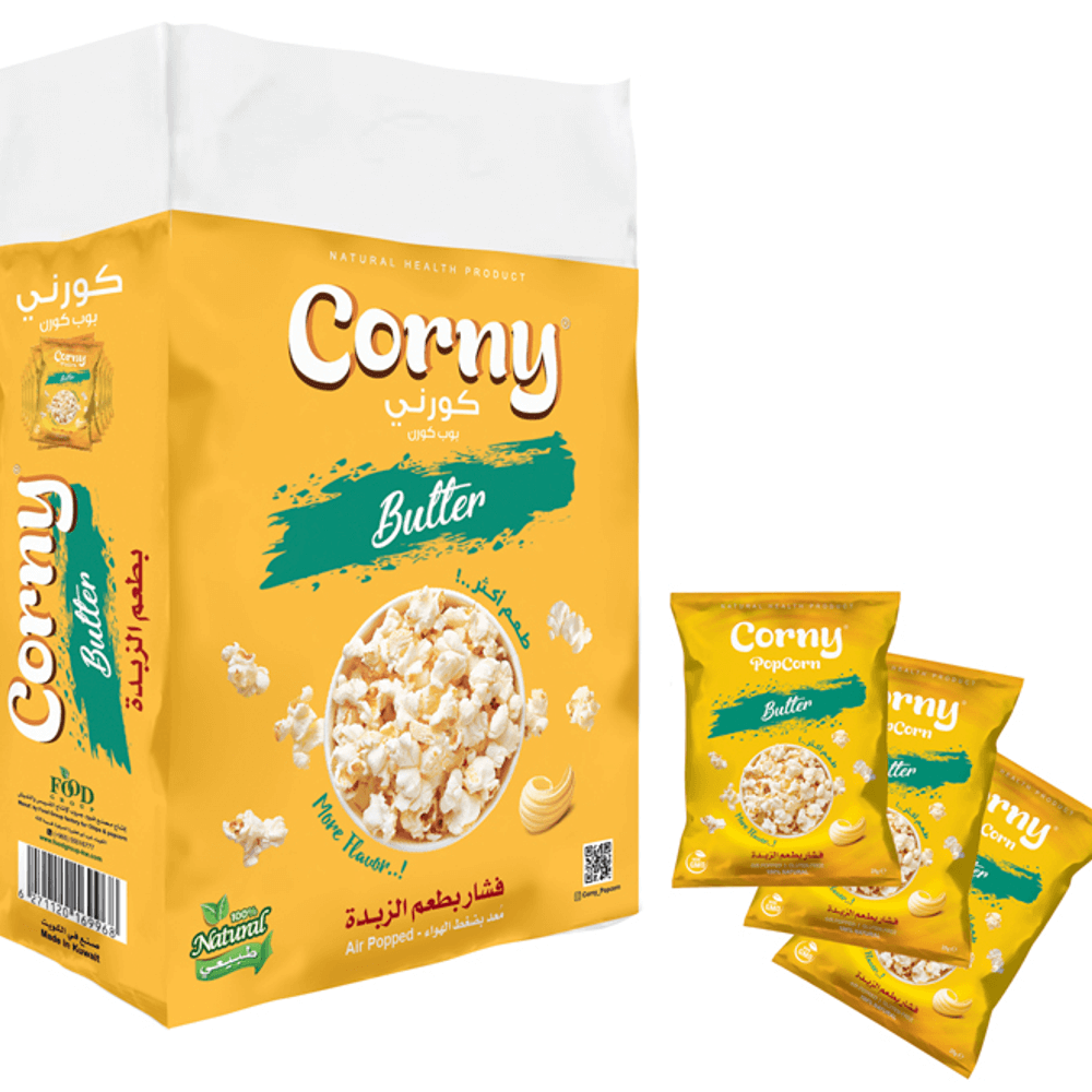 Corny Butter Flavor Popcorn