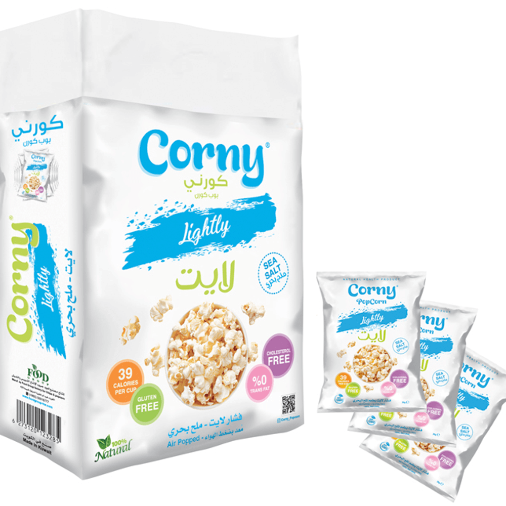 Corny Sea Salt Flavor Popcorn