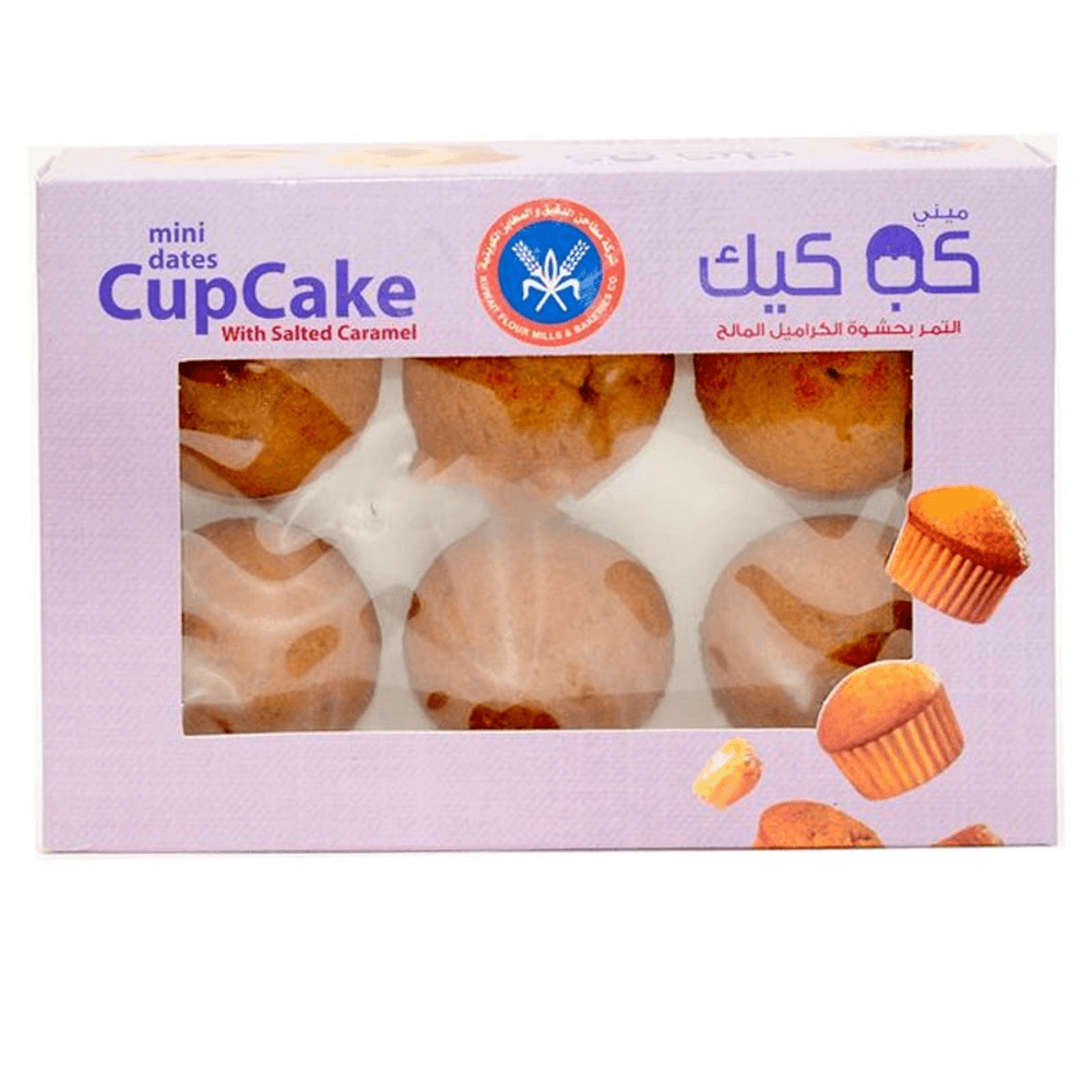 KFM Mini Date Cupcake With Salted Caramel Filling