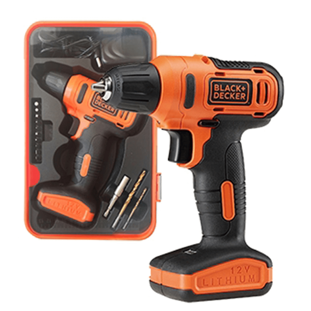 [KW032329] Black & Decker Cordless Drill - 12V