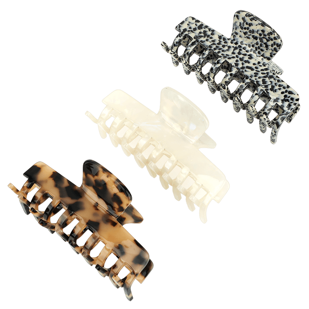 Madame Barbara Tortoise Hair Claw Clips
