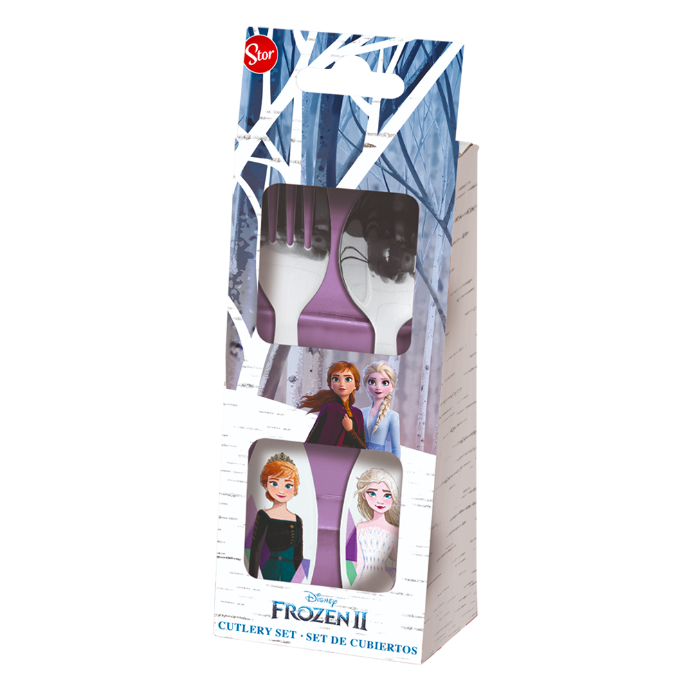 [KW052868] Stor Elliptical Metallic Frozen Cutlery Set