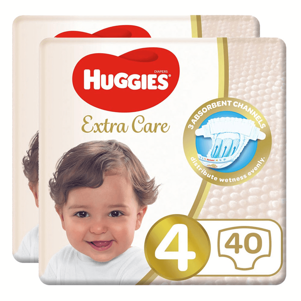 [KW061197] Huggies Extra Care Size 4 Diapers - (8 - 14 kg)