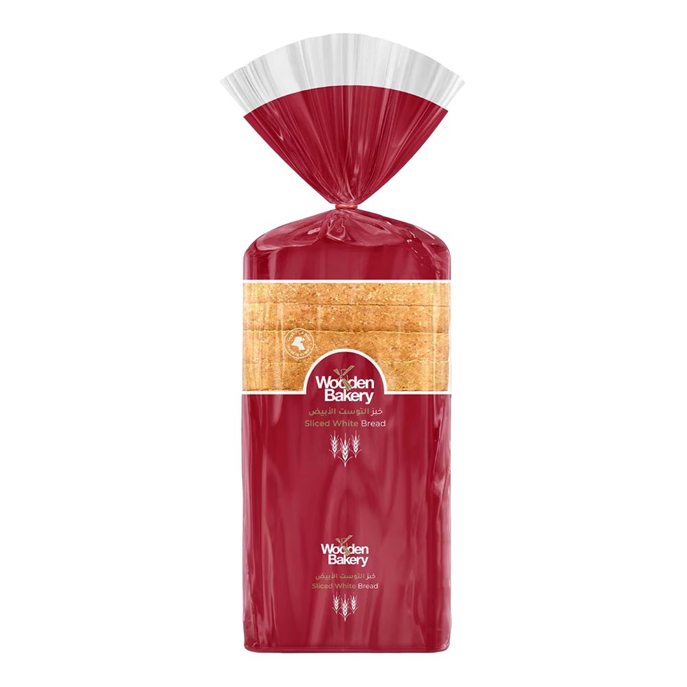 Wooden Bakery Sliced White Bread