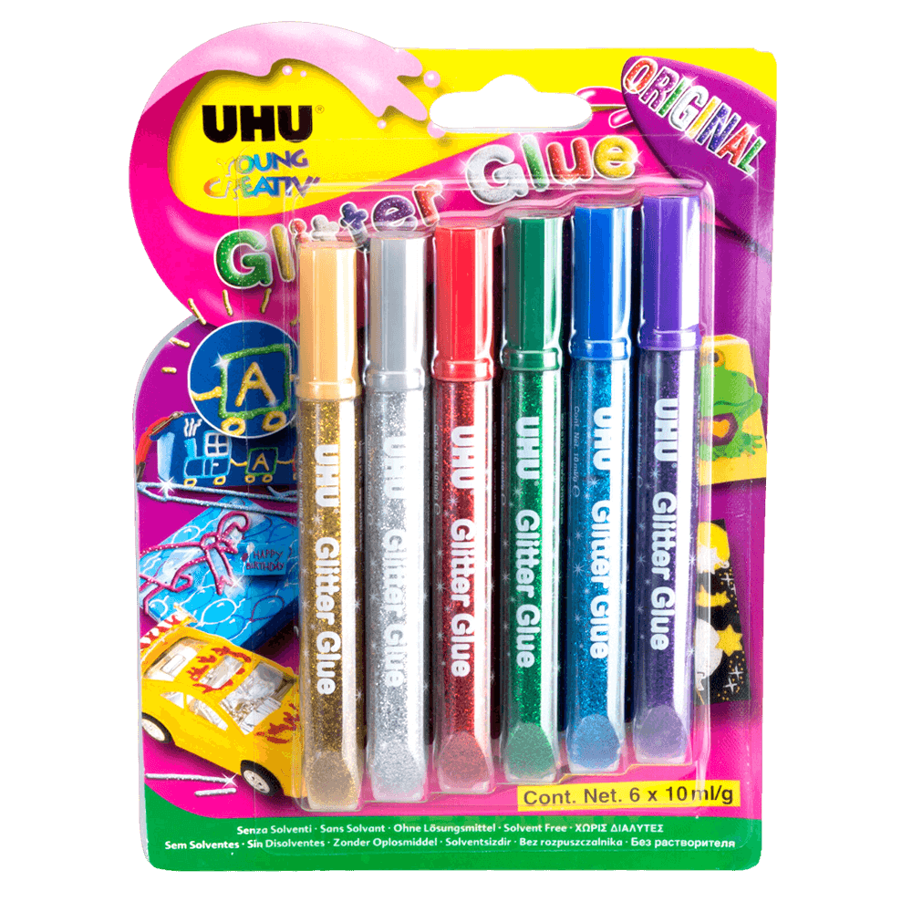 Uhu Colored Glitter Glue