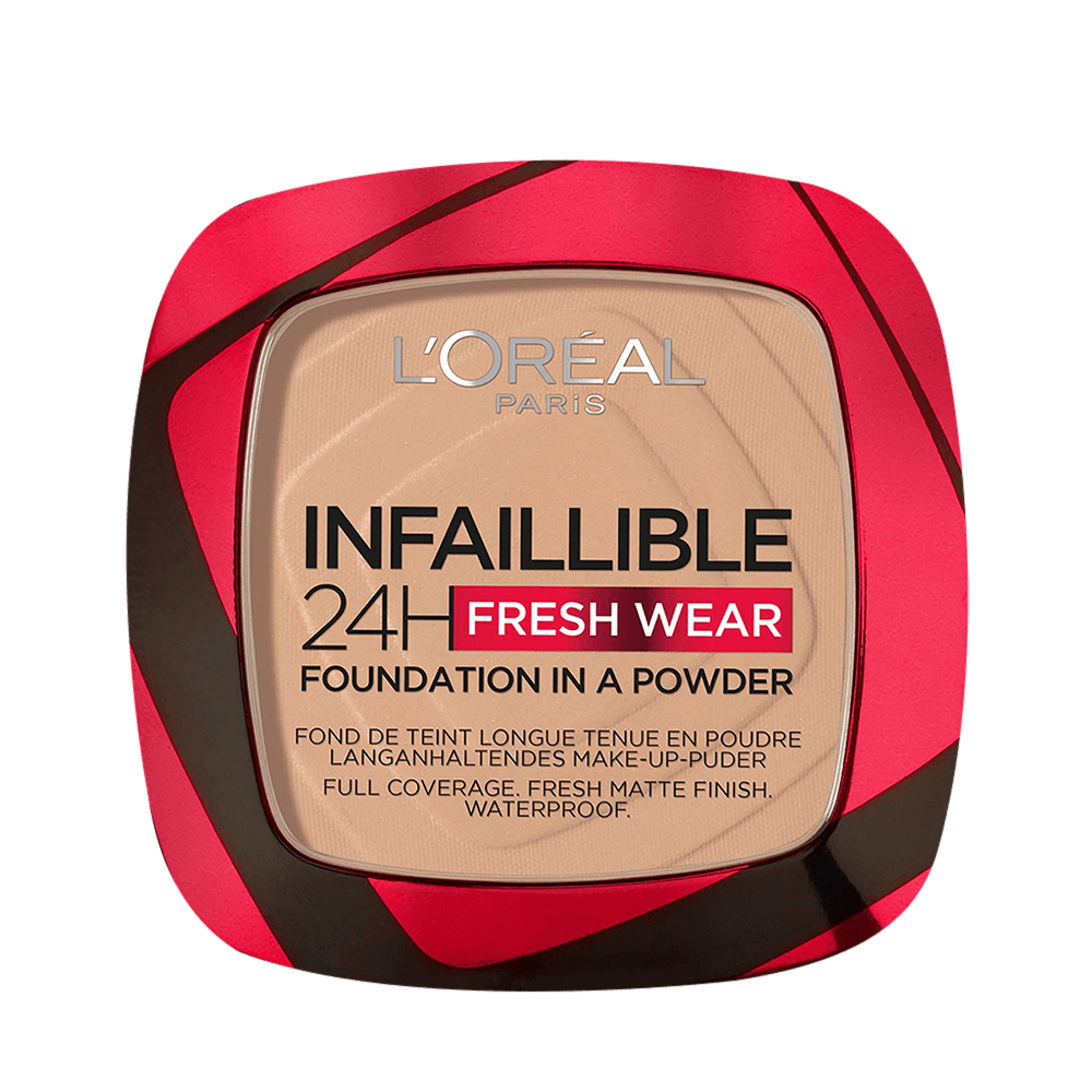 L'Oreal Infaillible Fresh Wear Warm Vanilla Foundation Powder - No. 120