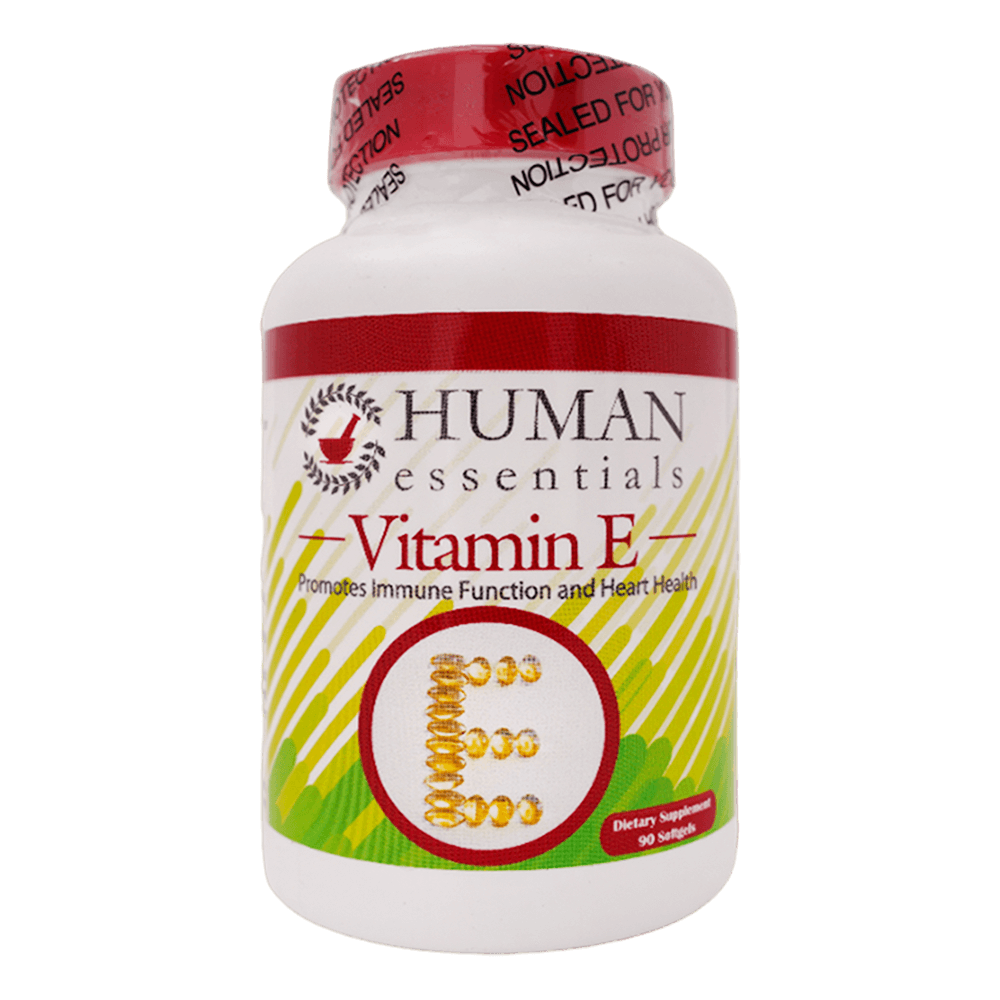 Human Essentials Vitamin E-1000 iu Softgels