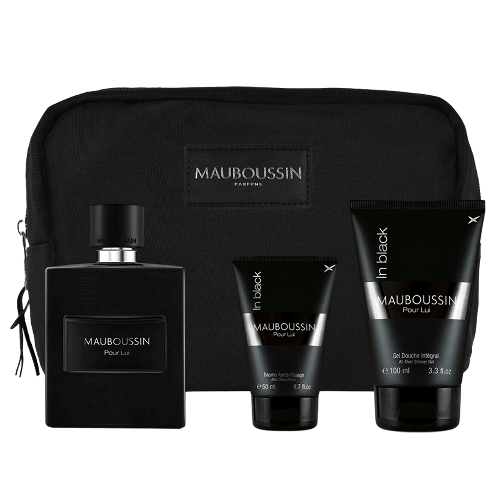 [KW064329] Mauboussin Pour Lui In Black Set - Men