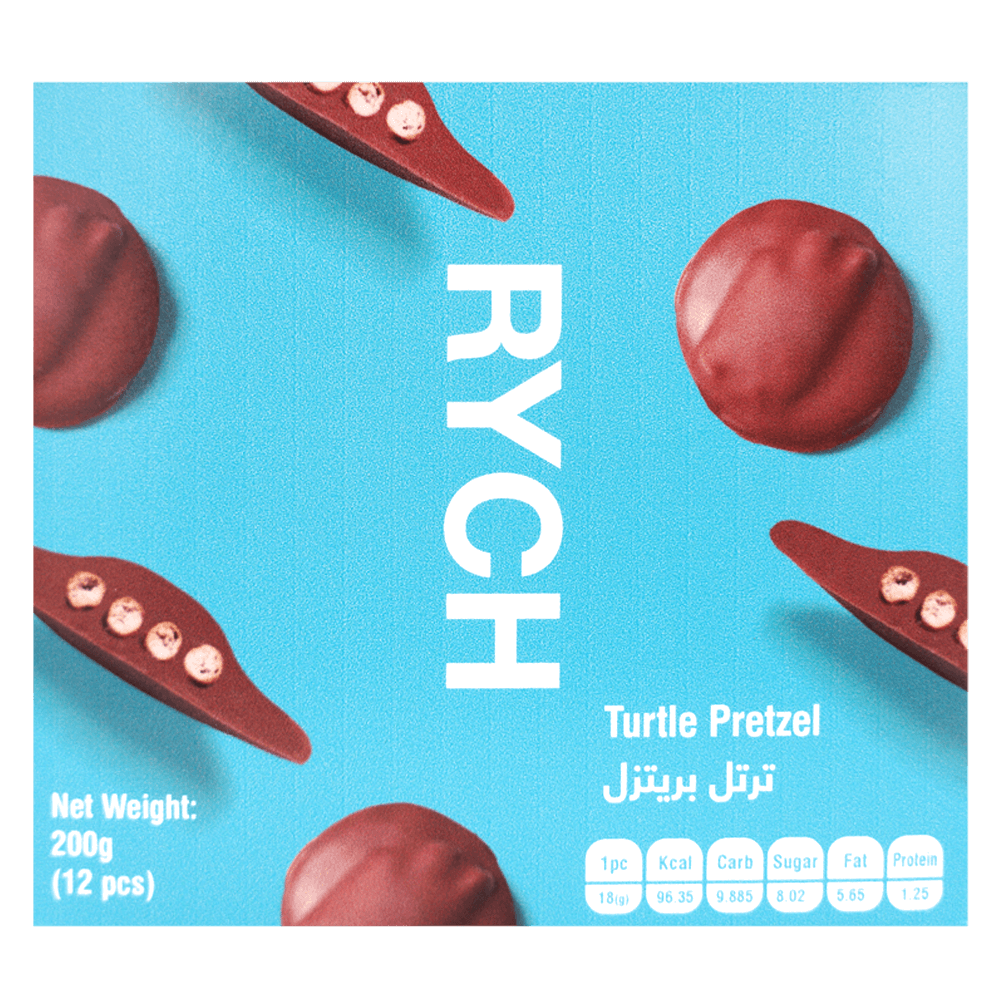 Rych Turtle Pretzels Chocolate