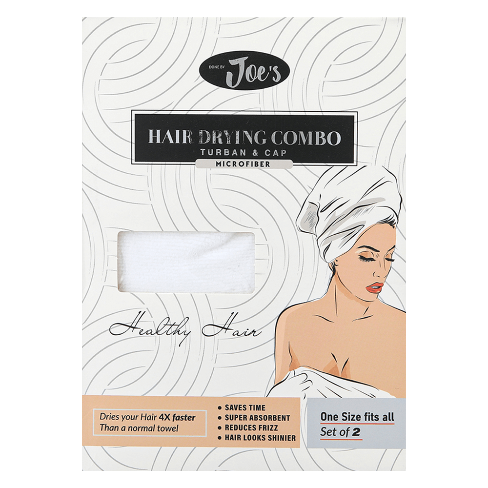 [KW065733] Done By Joe's Hair Drying Duo - White