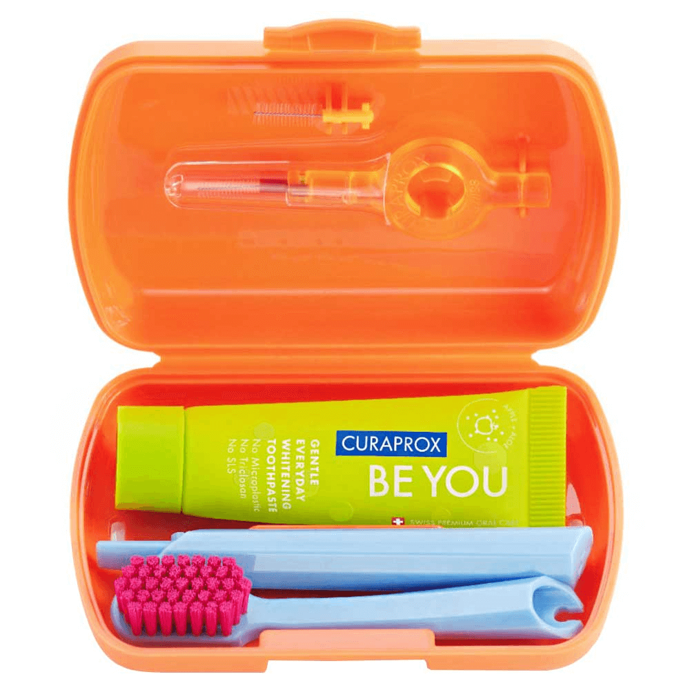 Curaprox Travel Oral Care Set - Orange