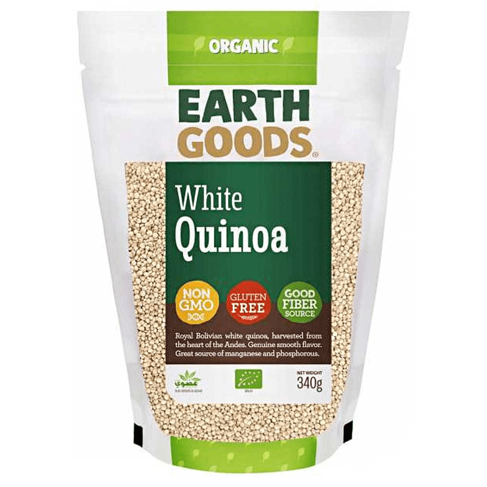 [KW059245] Earth Goods Organic White Quinoa