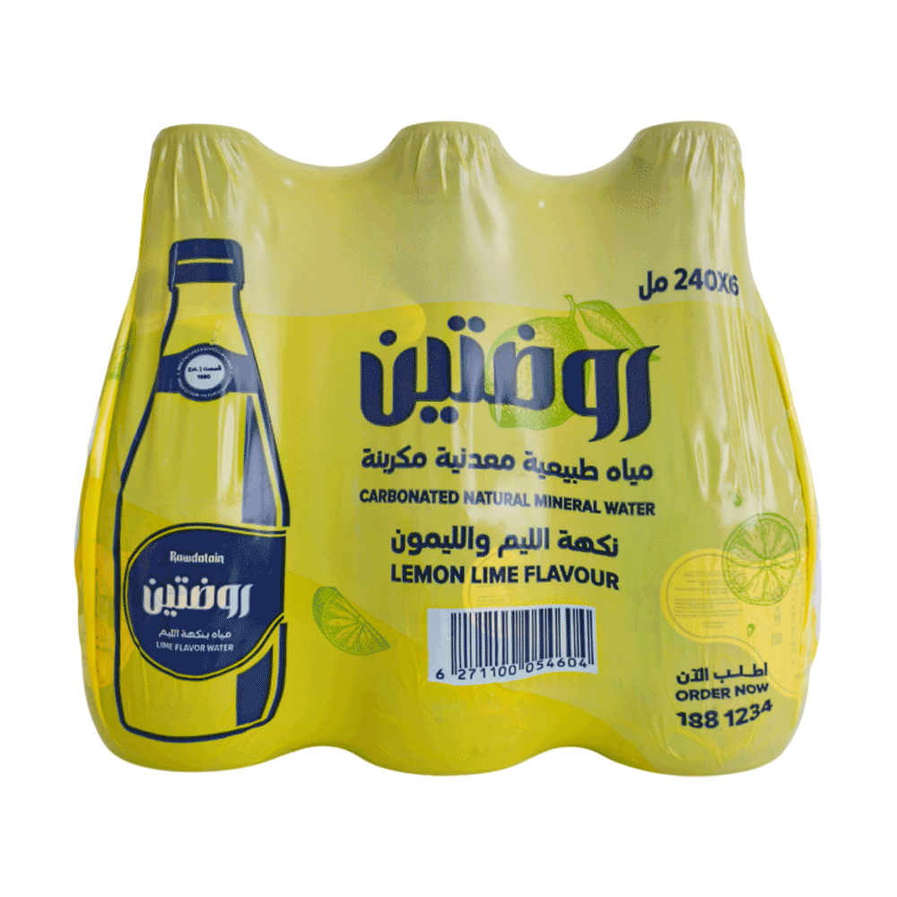 Rawdatain Carbonated Natural Mineral Water (Lemon Lime)
