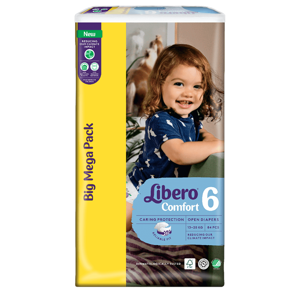 [KW063871] Libero Comfort Size 6 Diapers - (13-20 kg)