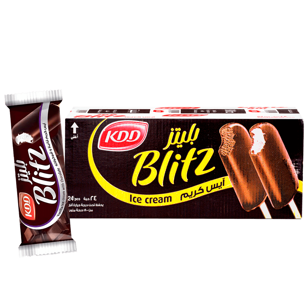 KDD Blitz Chocolate Vanilla Ice Cream