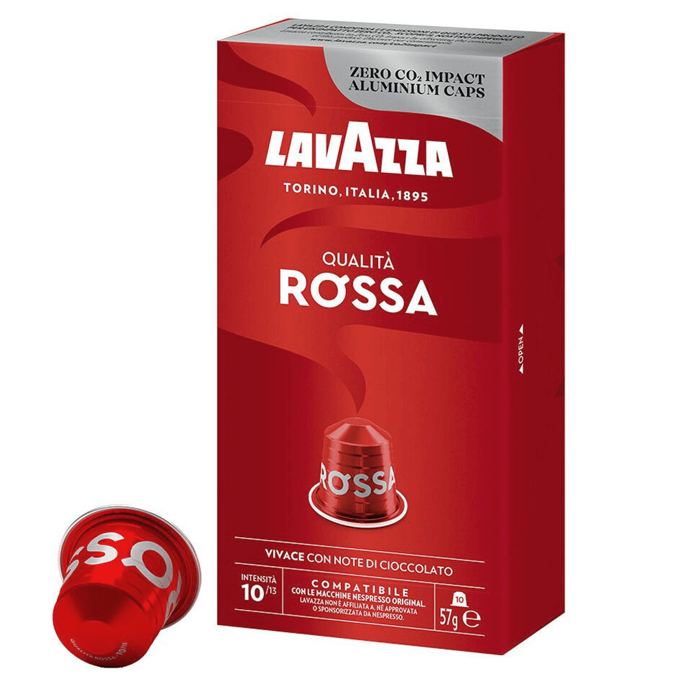 [KW058729] Lavazza Rossa Aluminium Coffee Caps