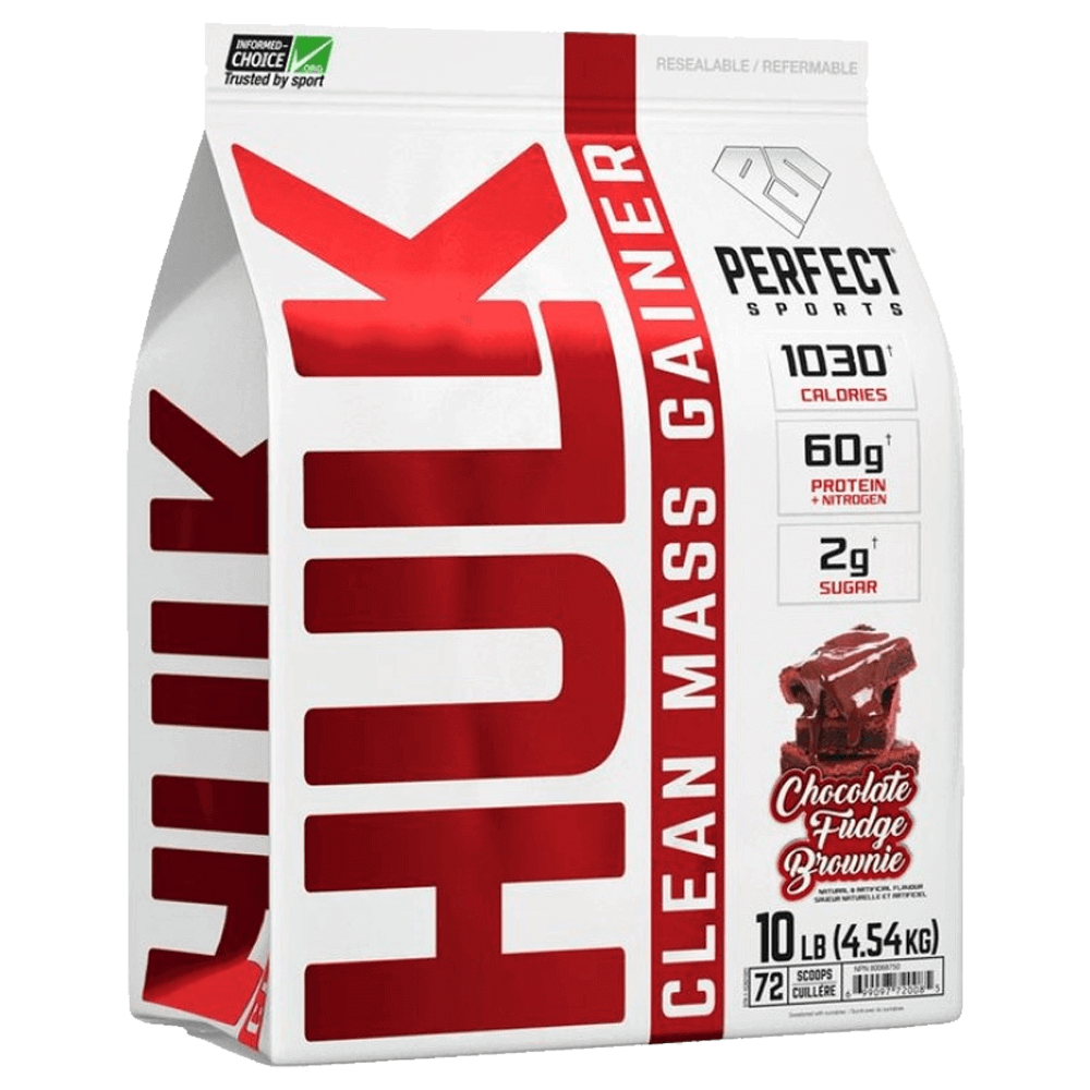 [KW064674] Perfect Sports Hulk Clean Mass Gainer Brownie Powder Supplement