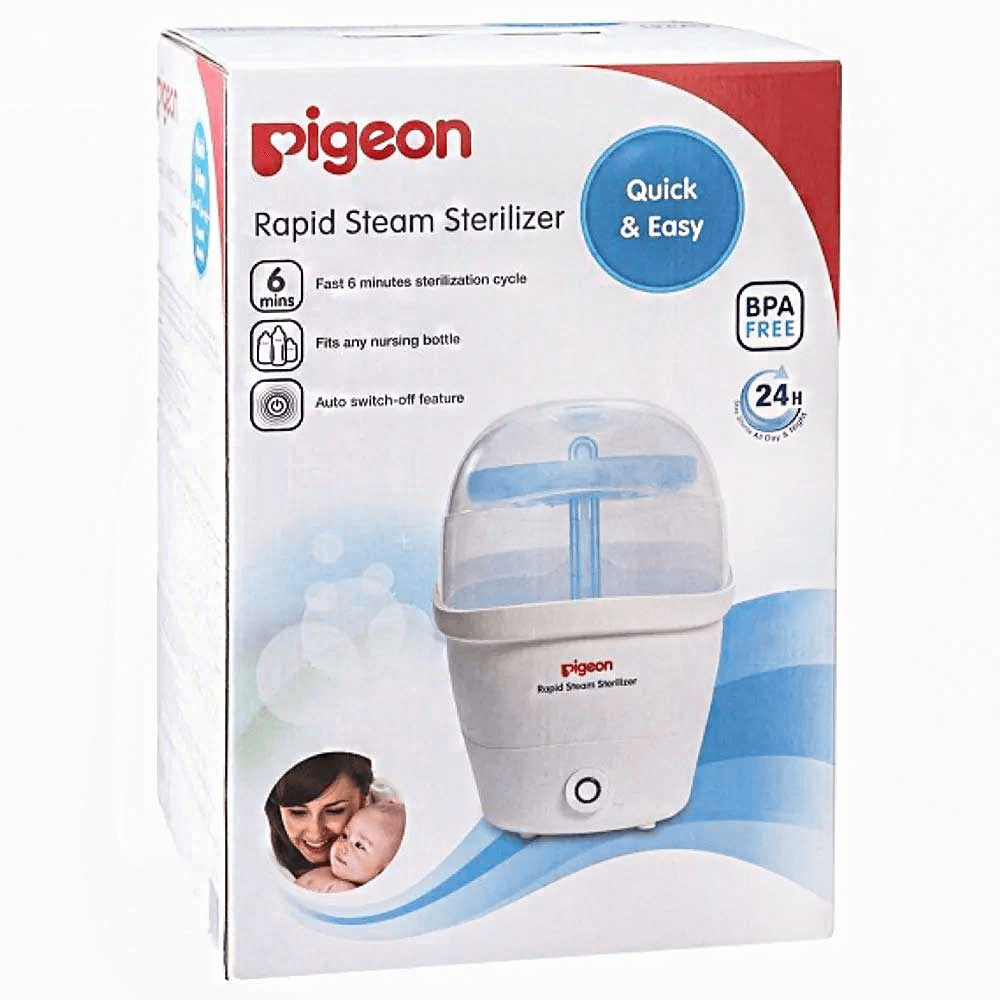 [KW056950] Pigeon Rapid Steam Sterilizer With White G-Type Plug