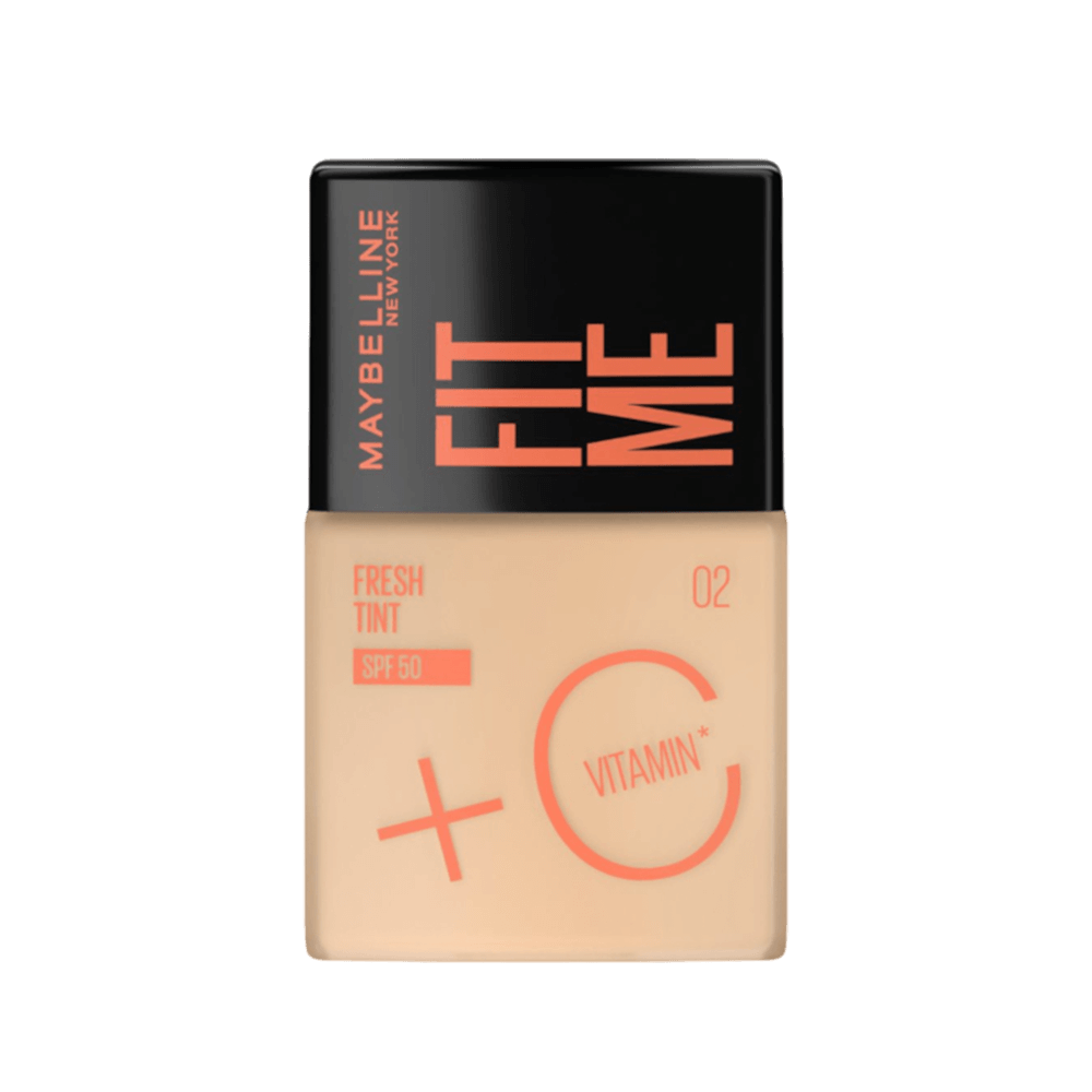 Maybelline Fit Me Fresh Tint Foundation With SPF50- No. 02