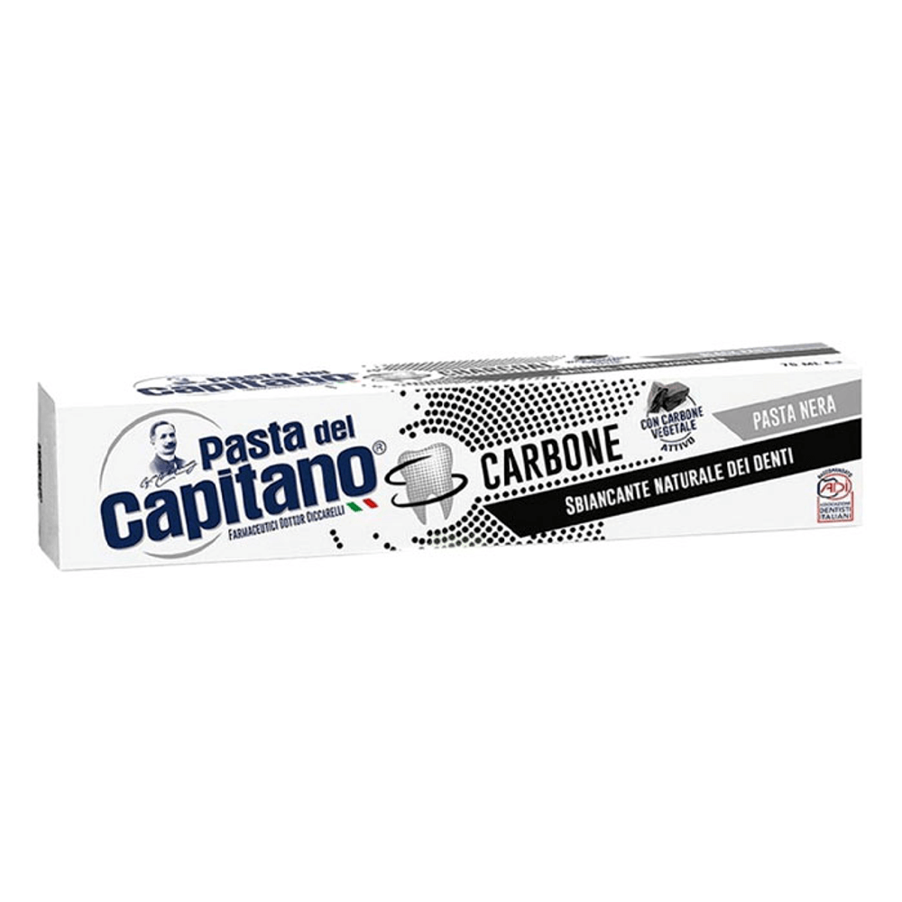 Pasta Del Capitano Charcoal Toothpaste